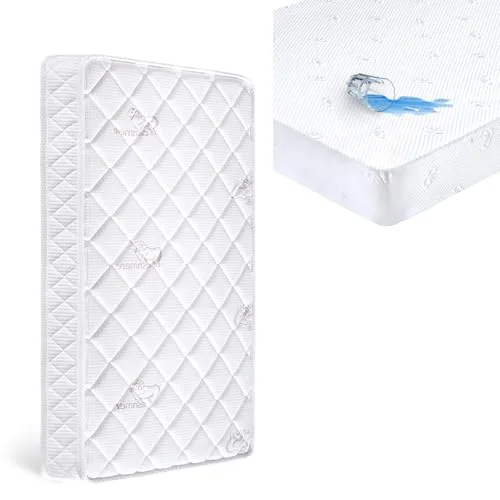 LetMxiu Premium Mattress + Protector Bundle